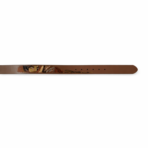 "Snake" Embroidered Belt