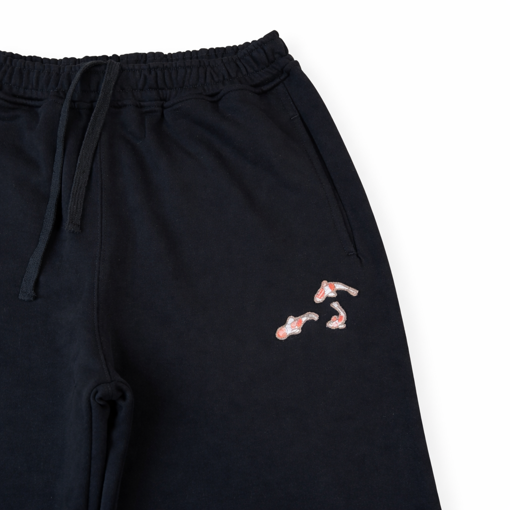 Koi Embroidered Sweatpants