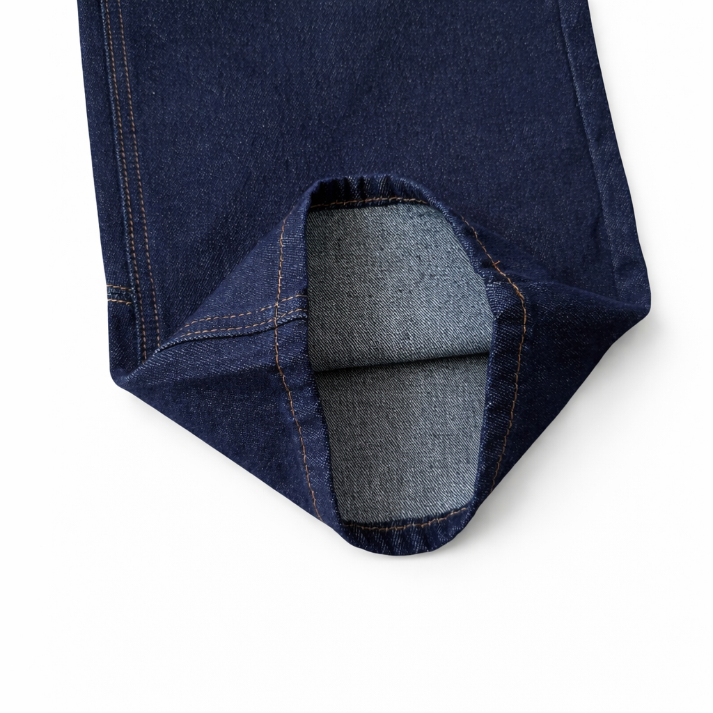 Blossom Panel Raw Denim Jeans