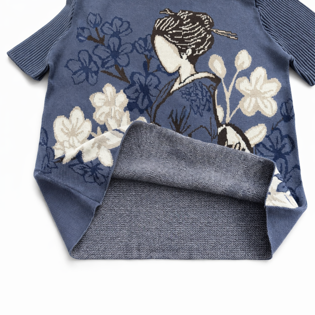 Geisha Knit Tee