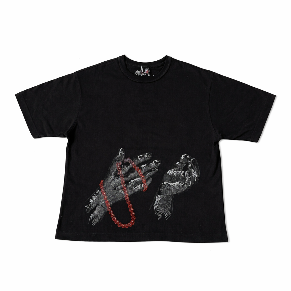 Beaded Hands Tee