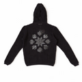 Open Knit Zip Hoodie