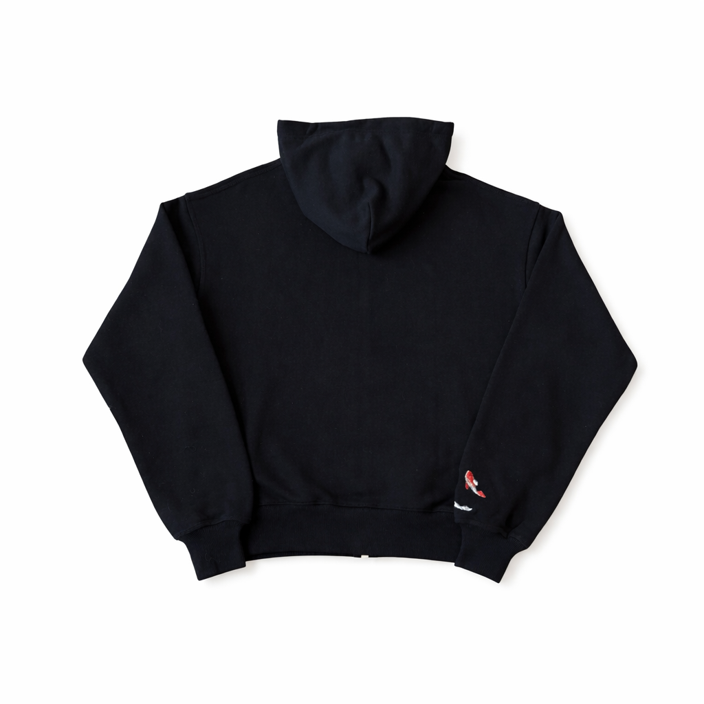 Koi Girl Zip Hoodie