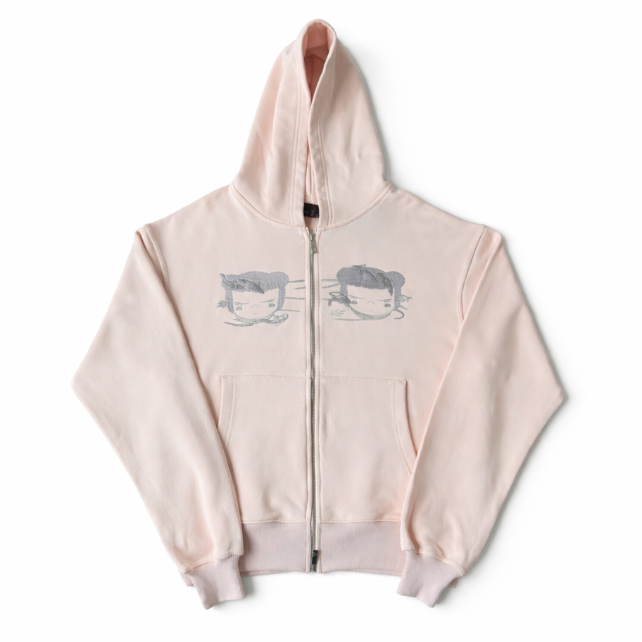 Koi Girl Zip Hoodie