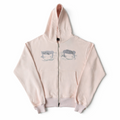 Koi Girl Zip Hoodie