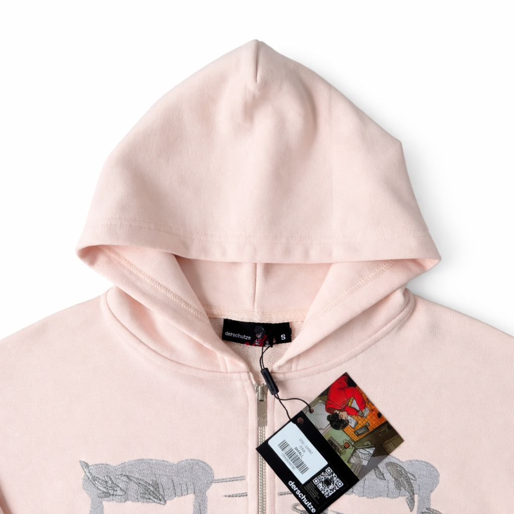 Koi Girl Zip Hoodie