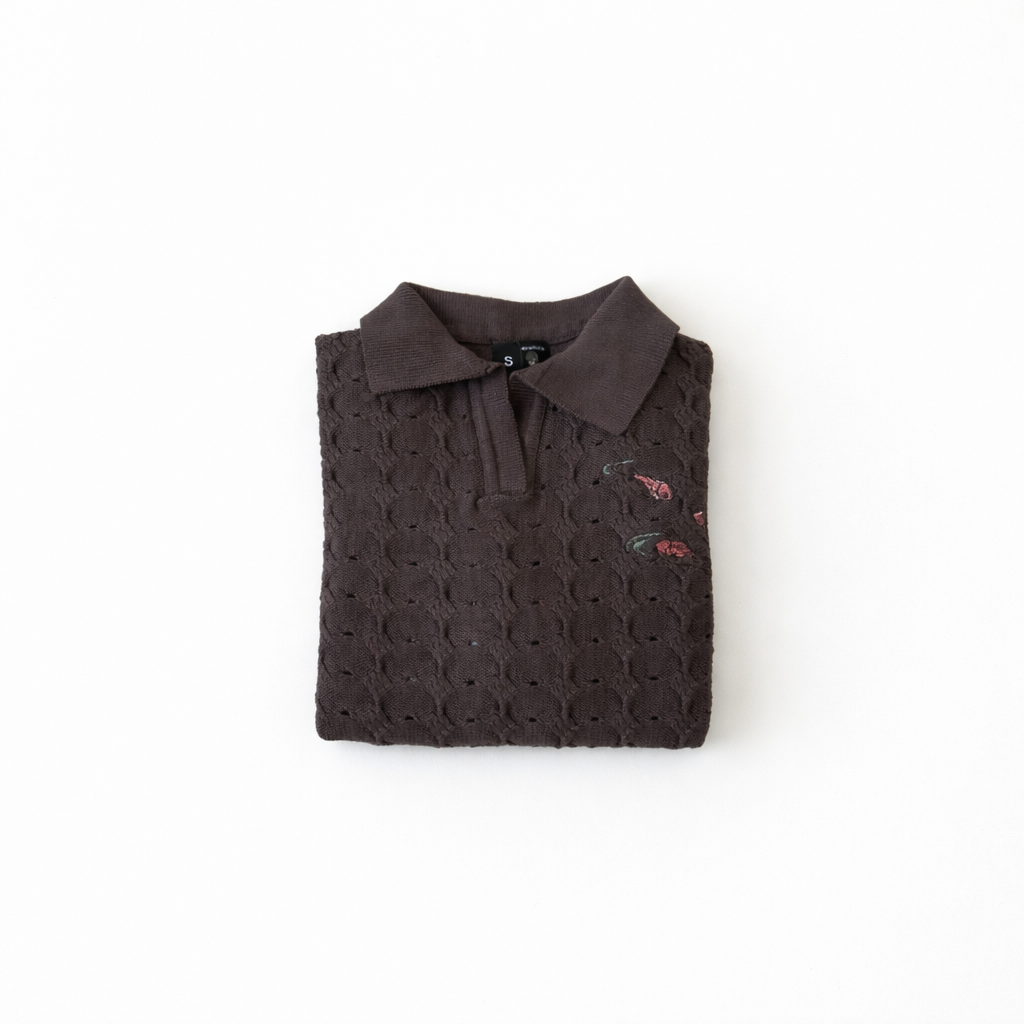 Fisherman Knit Polo