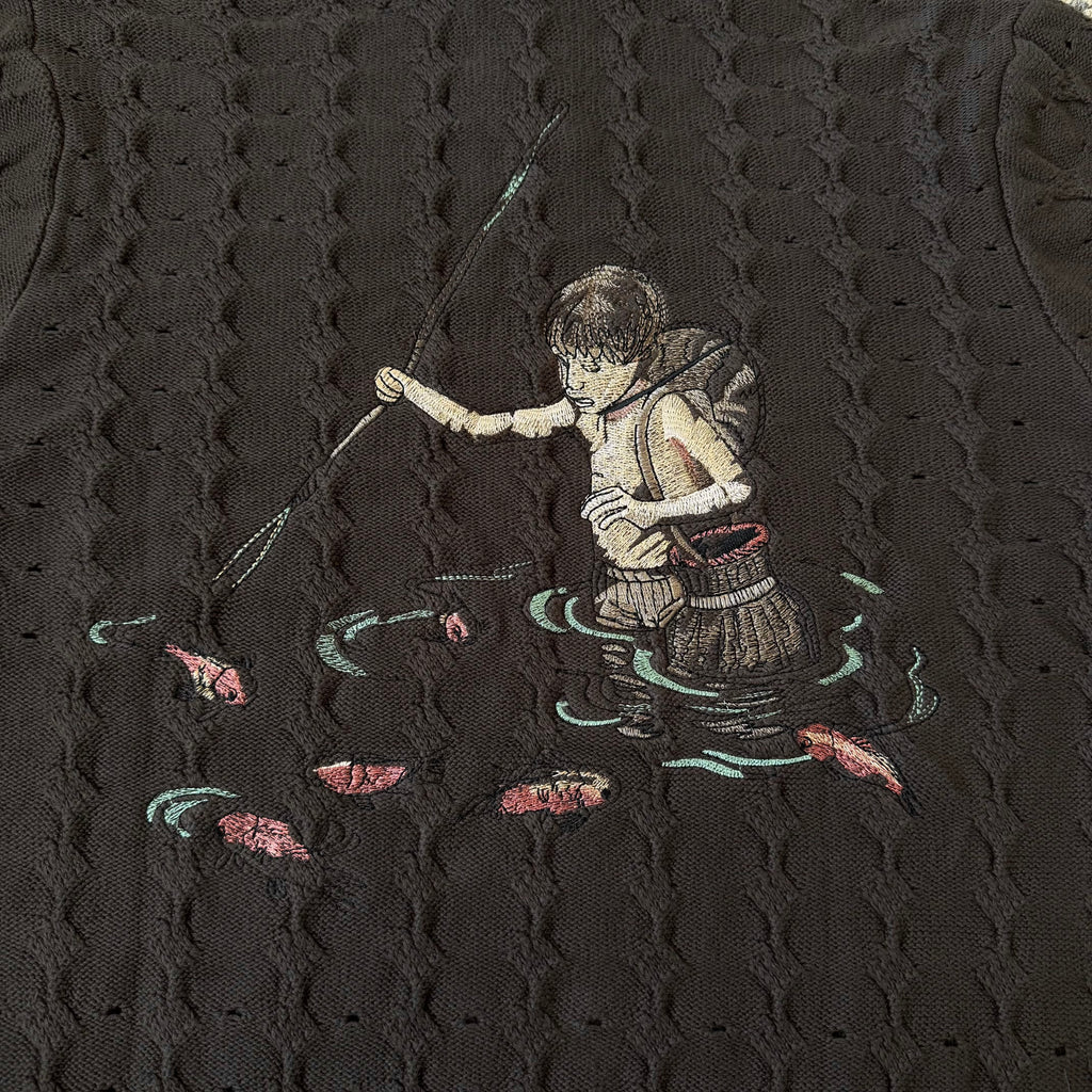 Fisherman Knit Polo