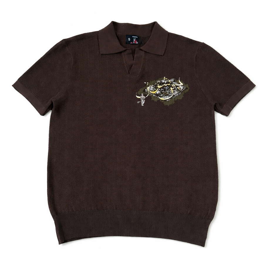 Ruins Knit Polo