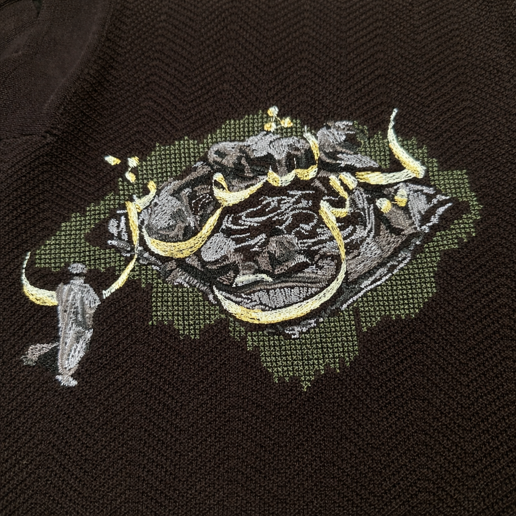 Ruins Knit Polo