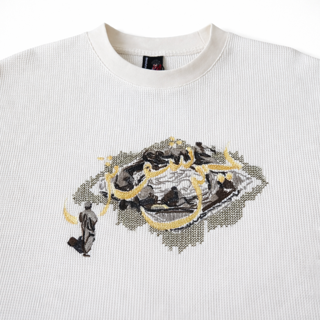 Ivory Relic Waffle Long Sleeve