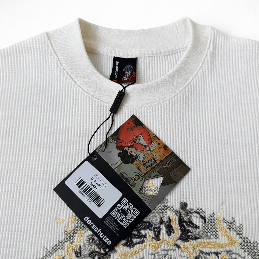 Ivory Relic Waffle Long Sleeve