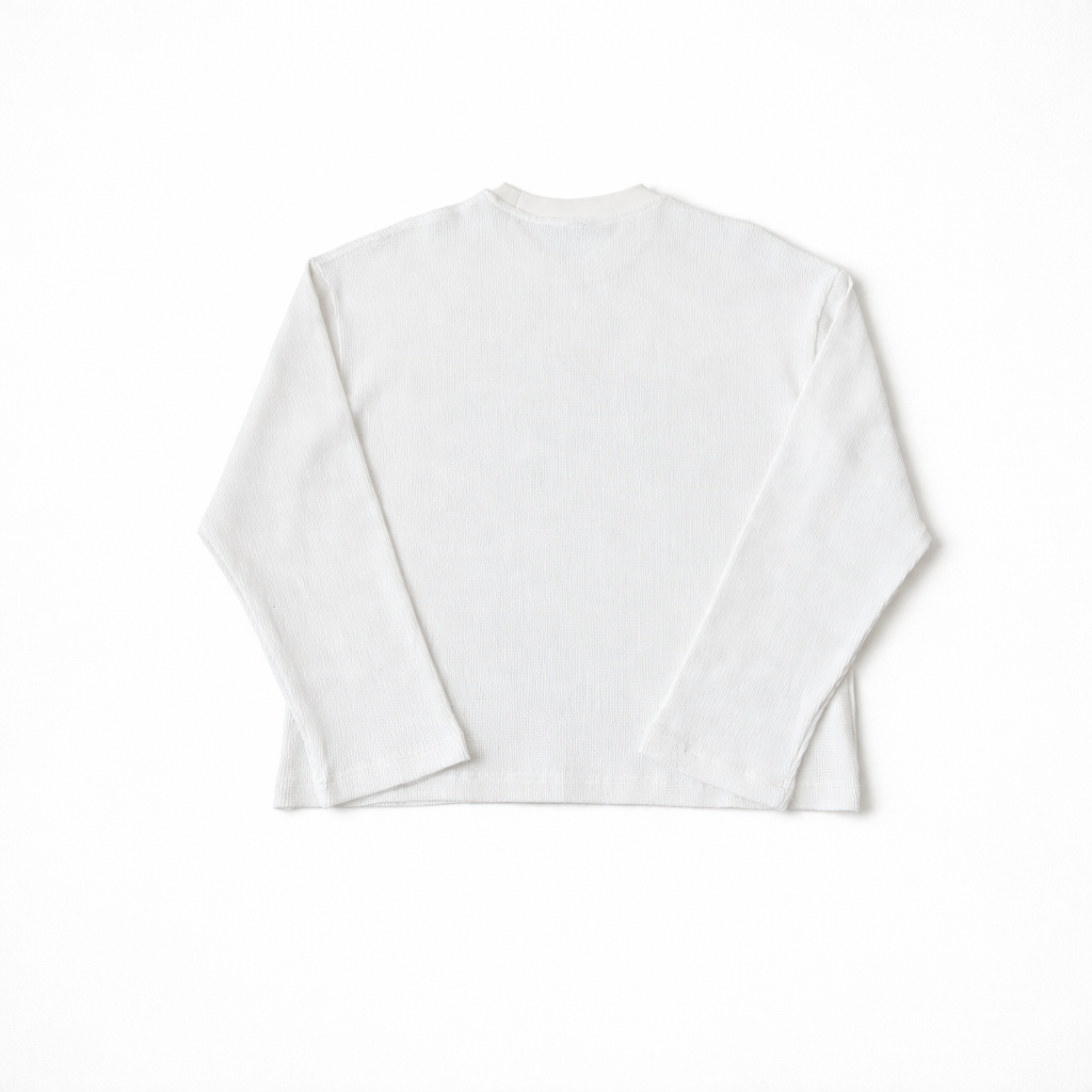 Ivory Relic Waffle Long Sleeve