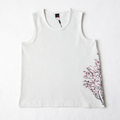 Ivory Blossom Rib Tank