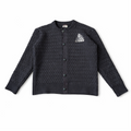 Midnight Bloom Knit Cardigan