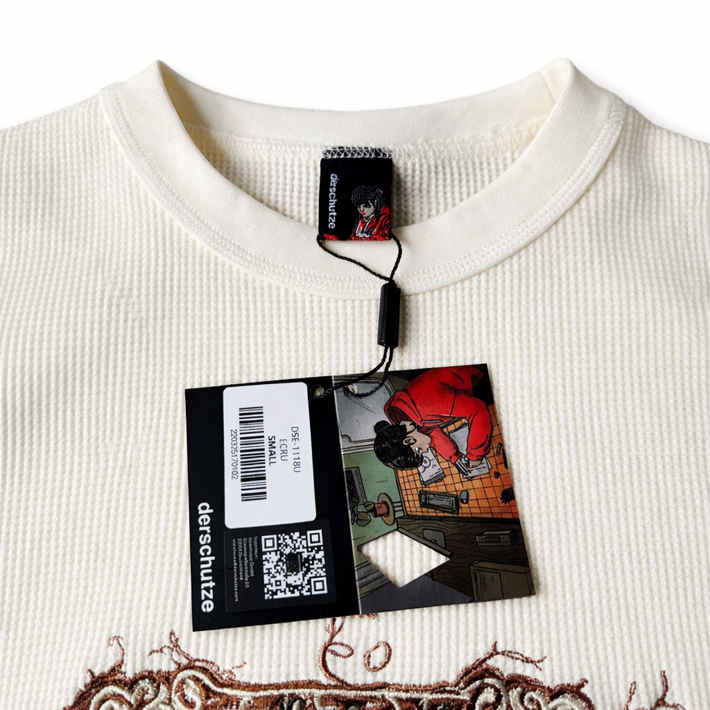 Ornate Script Waffle Tee